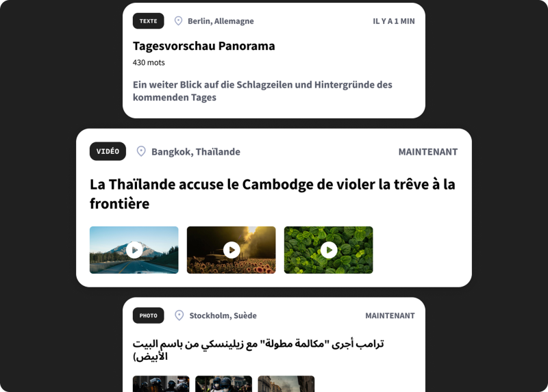 couverture afp news