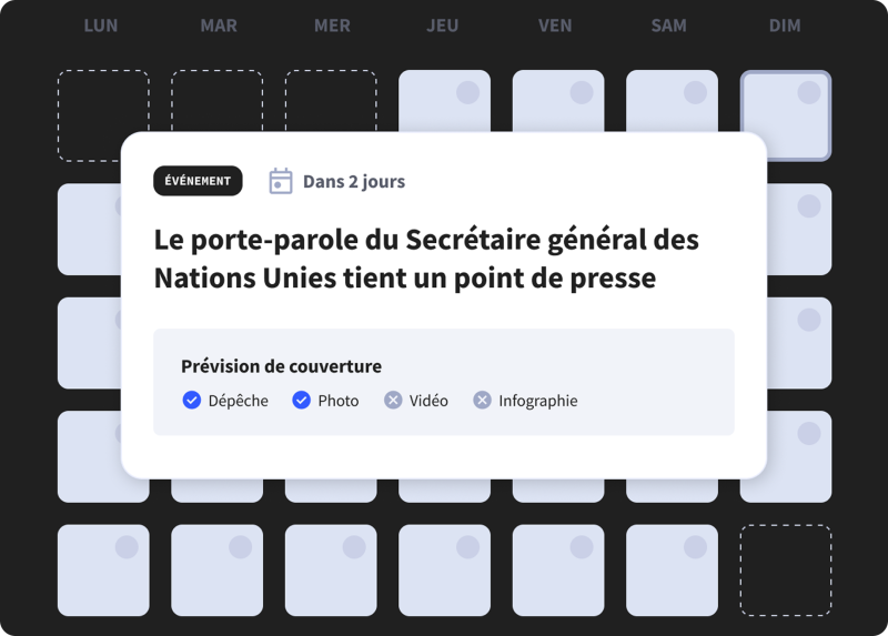 agenda afp news